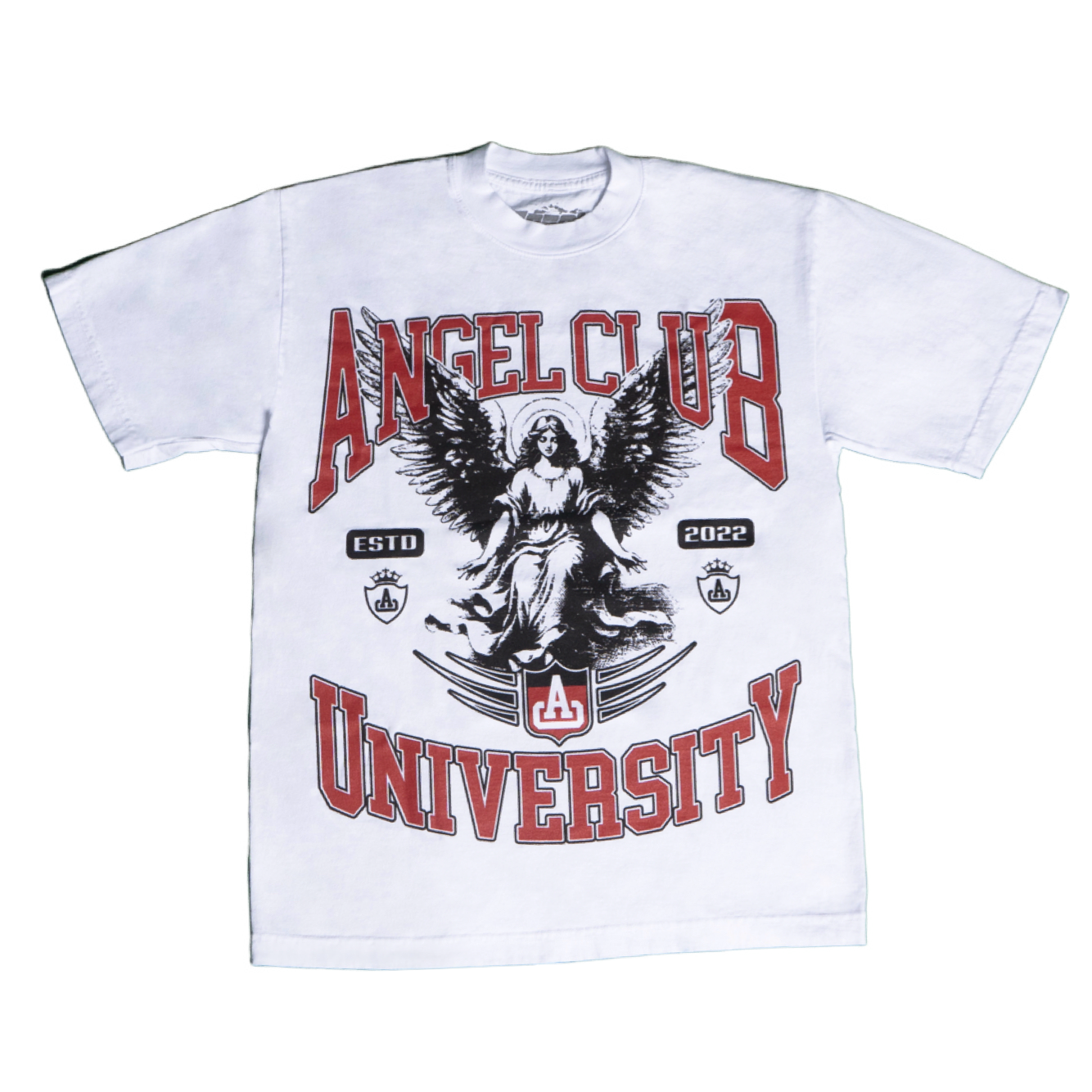 Angel Club University Big Angel White